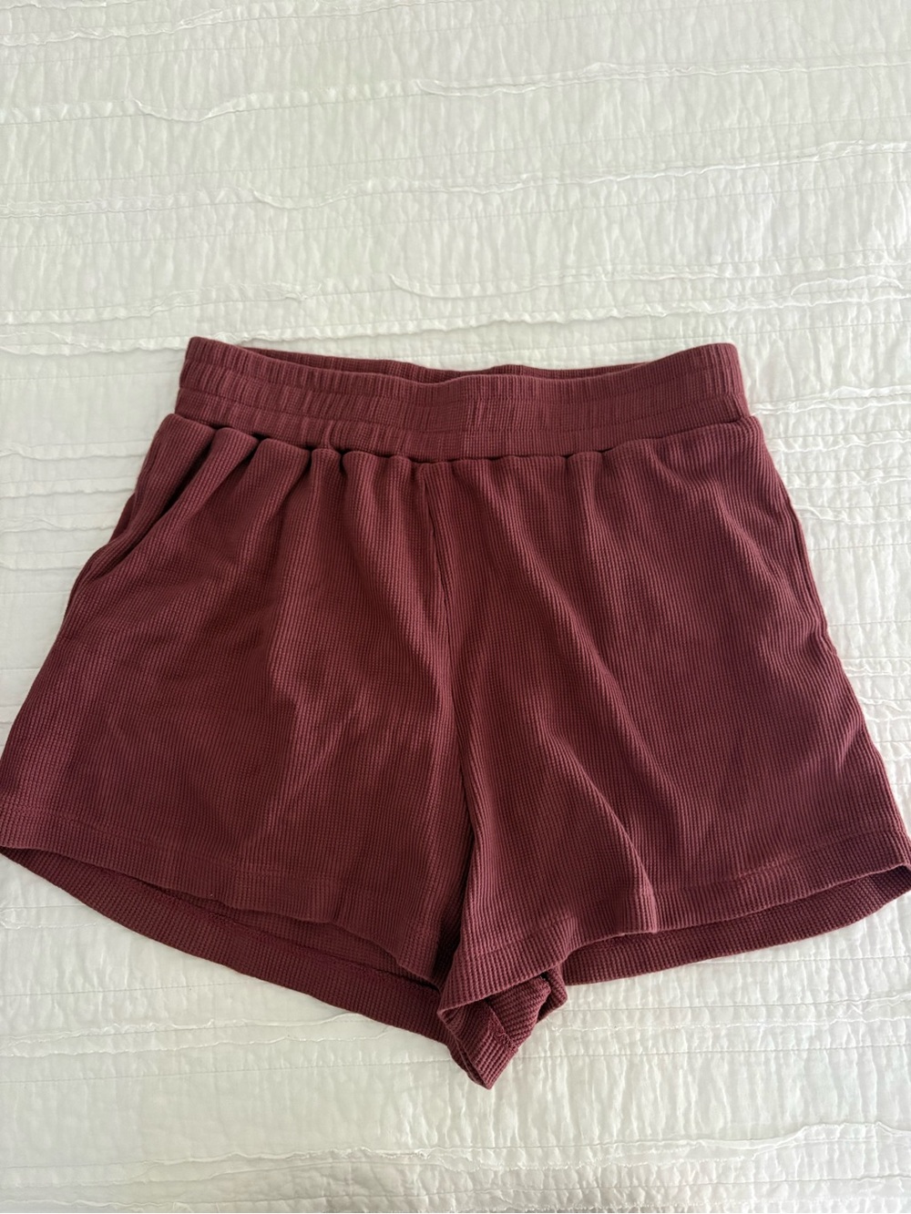 Daily Drills Thermal Shorts- Wine